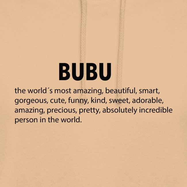 BUBU Definition