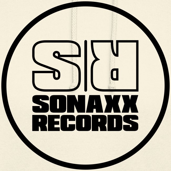 Sonaxx Records Logo schwarz (rund)