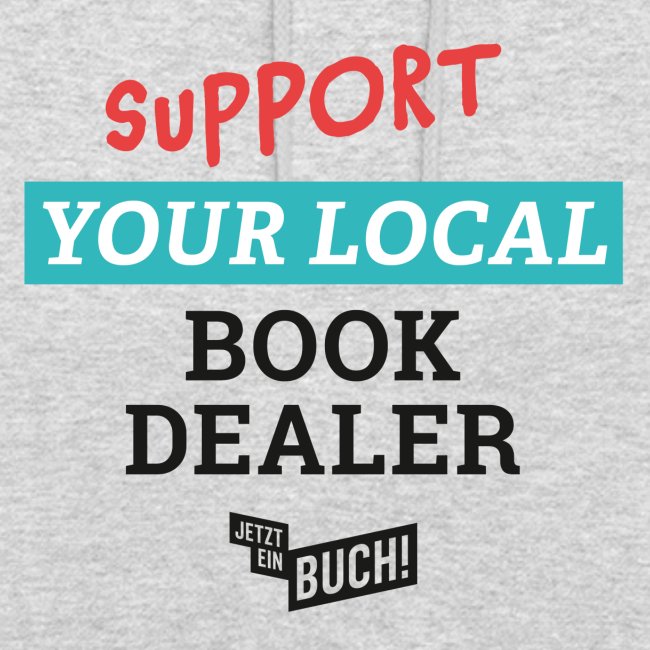 Support your bookdealer (schwarz)