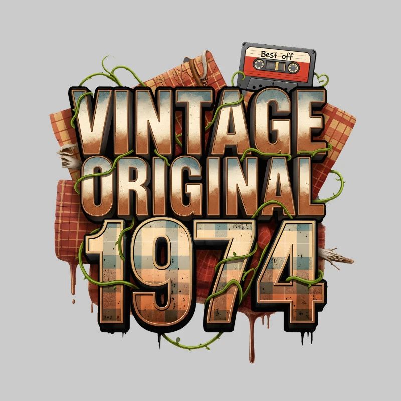 Vintage 1974 Retro