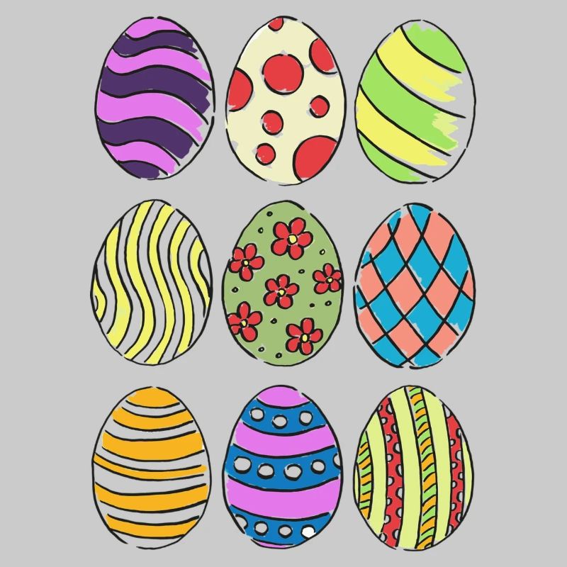 Easter eggs