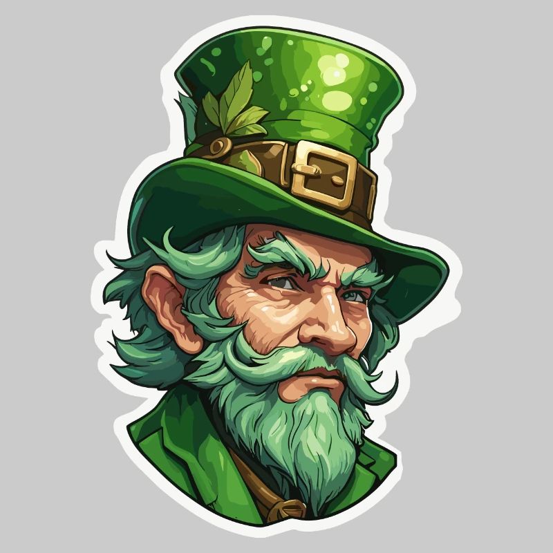 Leprechaun / Leprechaun / Vert / Gingembre / Irlande