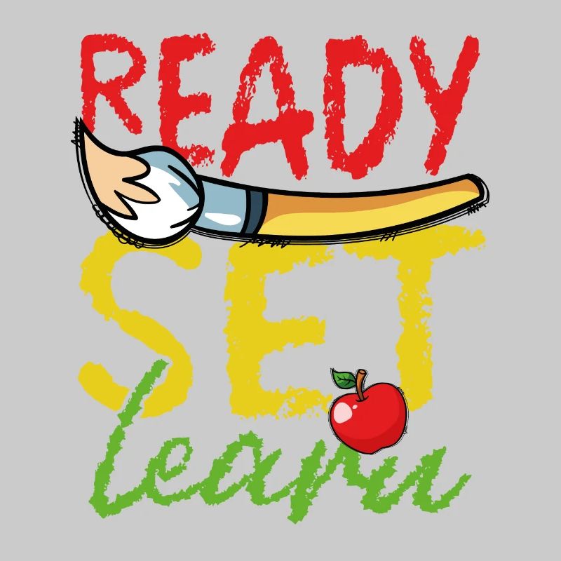 Ready-to-use learning set in white