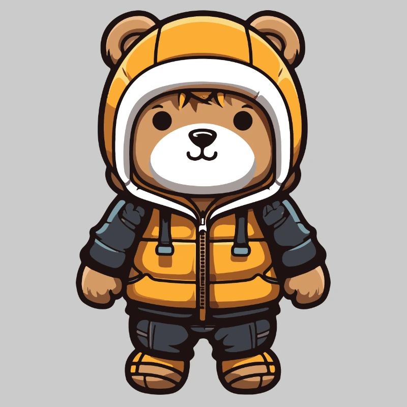 Bear Comic Winter
