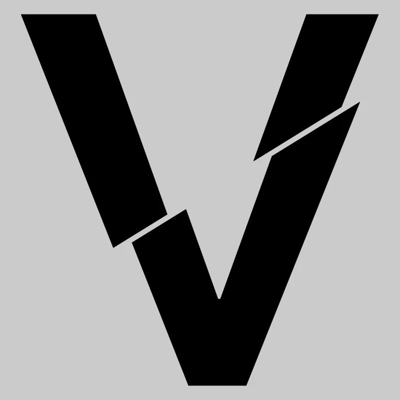 V broken