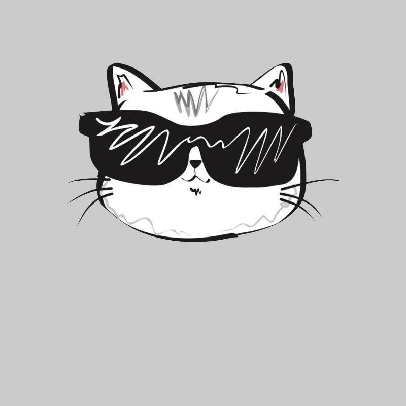 Coole Katze Sonnenbrille | Geschenk Idee