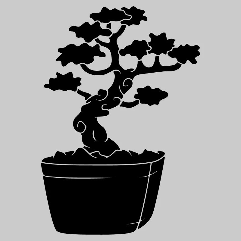 black bonsai baeumchen gaertner small tree m