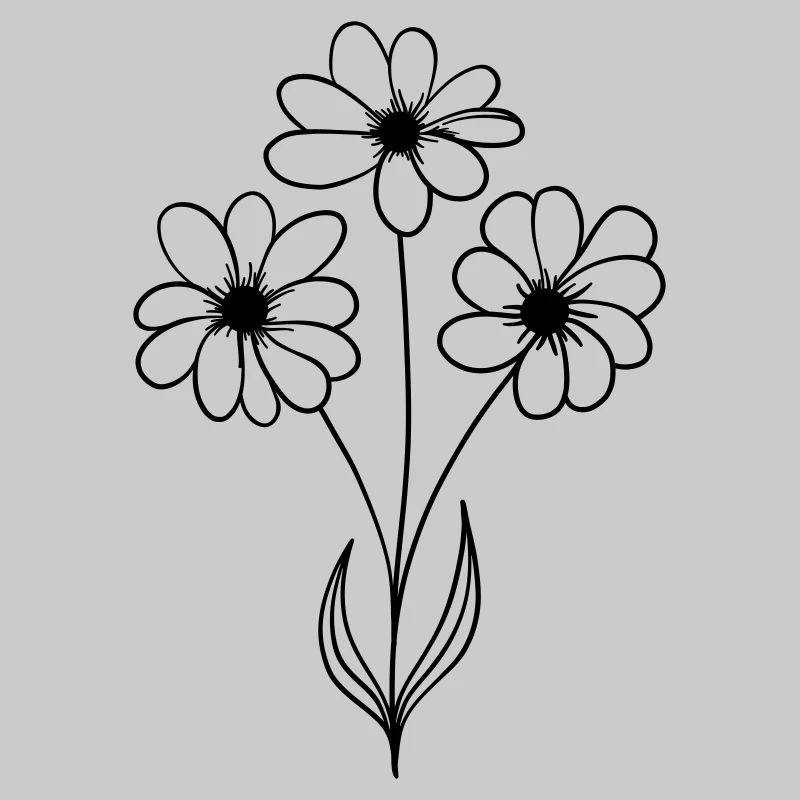 Fleur abstraite