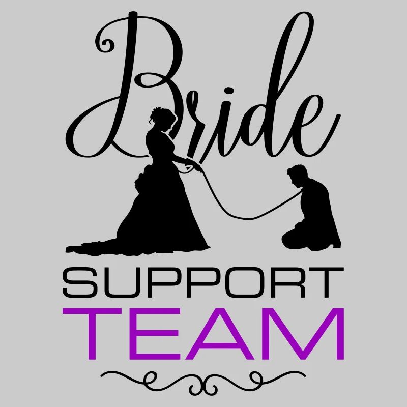 Bride Support Team Wedding