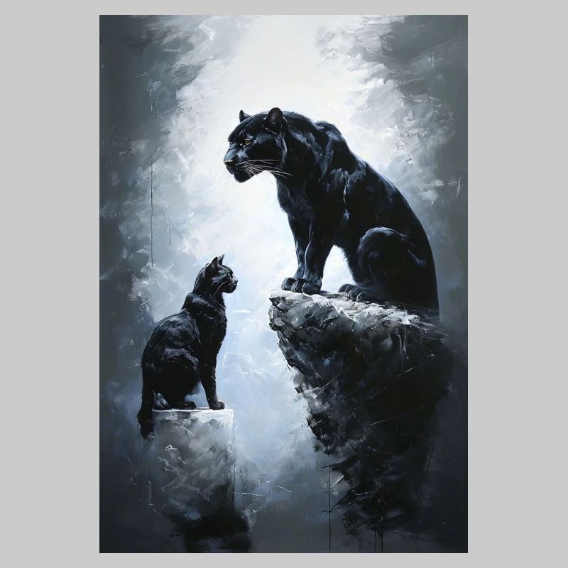 Powerful monochromatic Scene