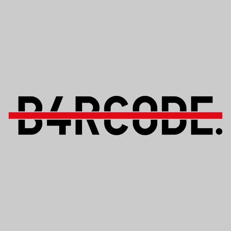 B4RCODE. Strike black
