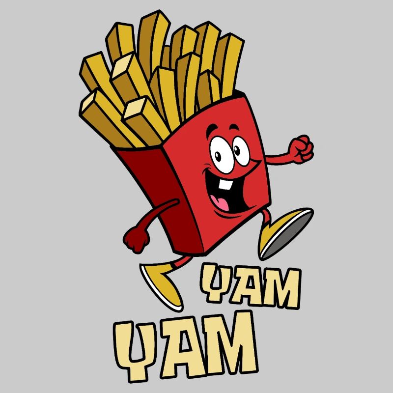 Frites igname, igname - restauration rapide - cadeau