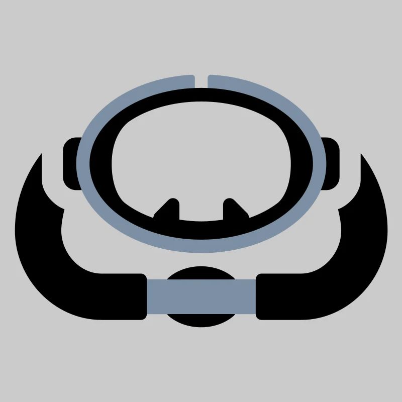 Logo rétro de plongée sous-marine