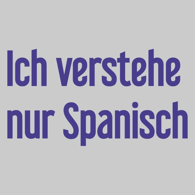 I only understand Spanish
