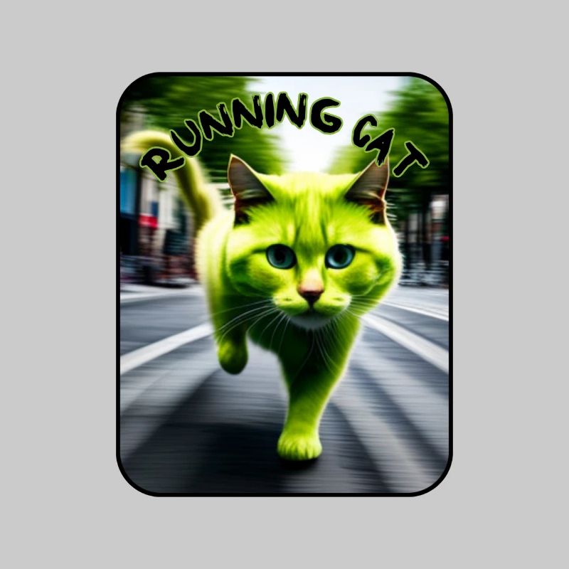 Chat vert