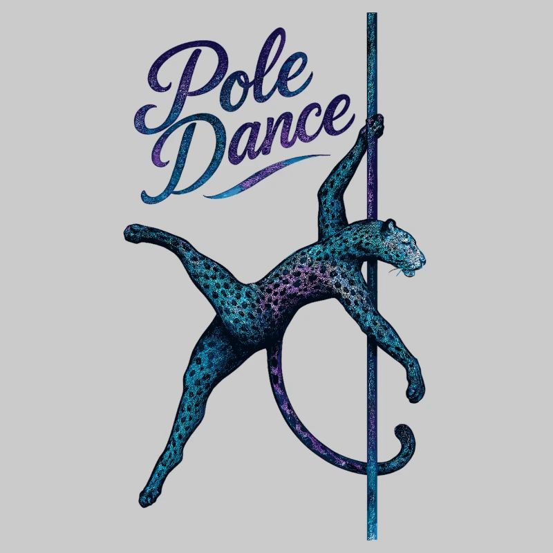 Pole dance Léopard Pole Dancer Pole Cadeau