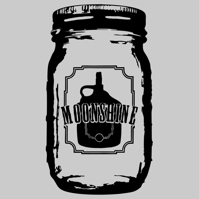Moonshine Glas Jar