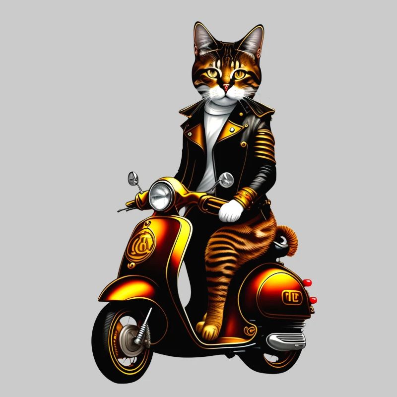 Chat steampunk