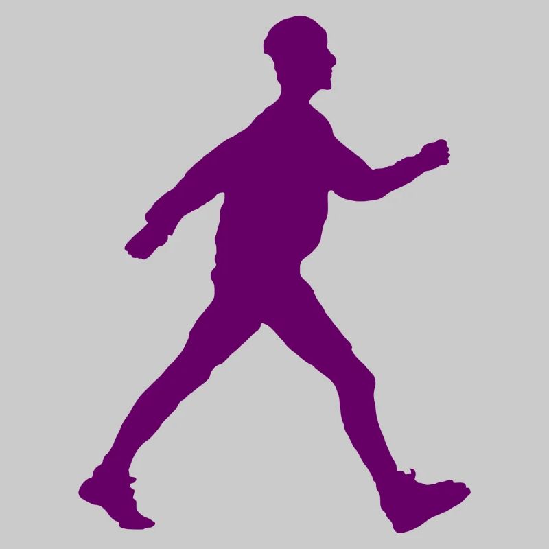 Walker shadow image purple