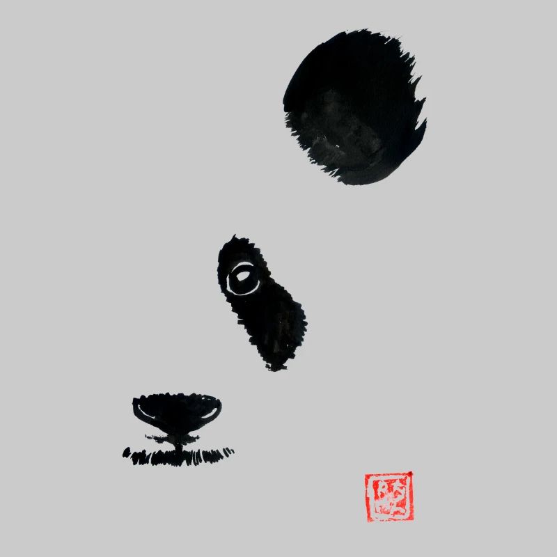 half panda