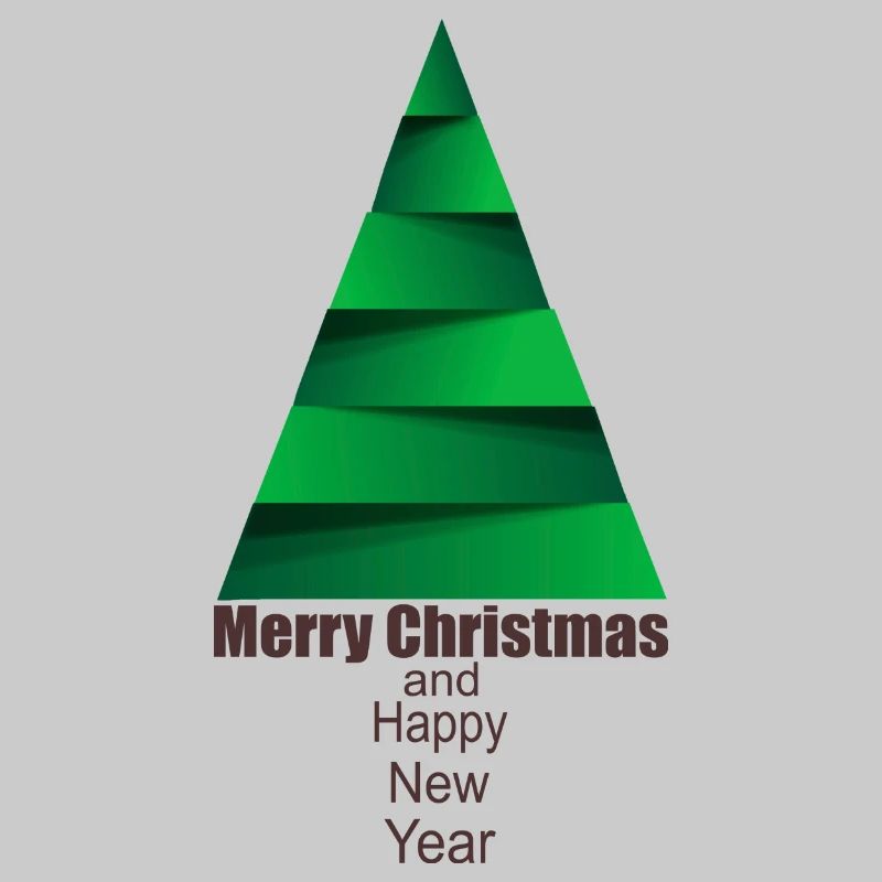 Moderner Weihnachtsbaum Modern Christmas Tree