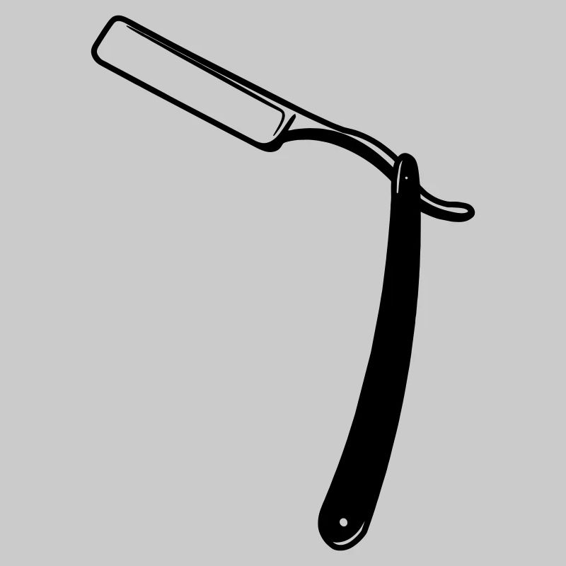 Razor open transparent shadow image