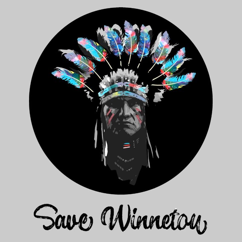 sauvez winnetou,winnetou,indiens,graffiti,cercle,