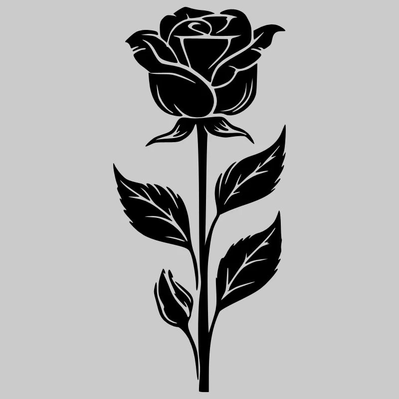 Simple rose design