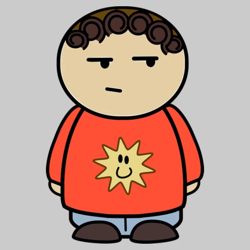Verdächtigte Comic Figur - Geschenkidee