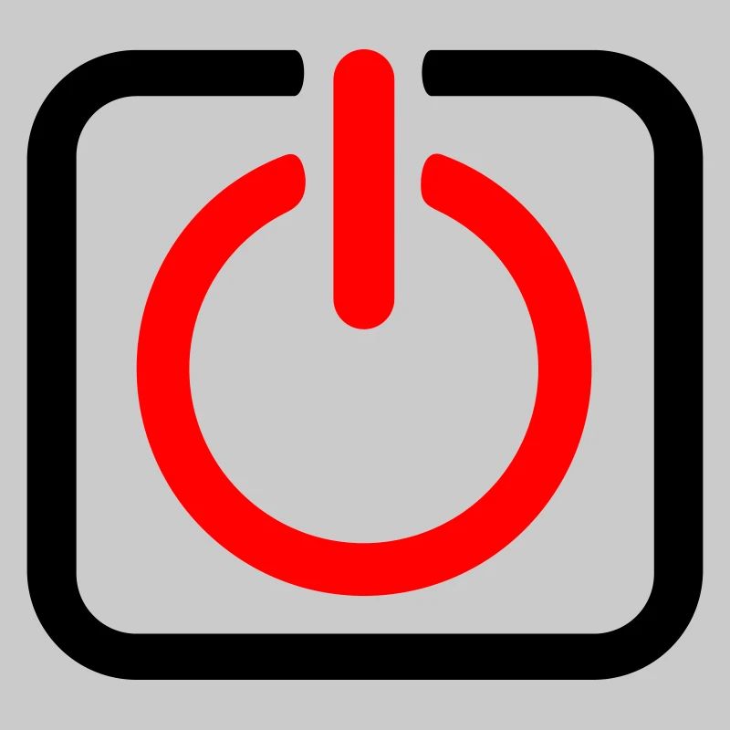 Power Button Button Button Symbol Character Icon