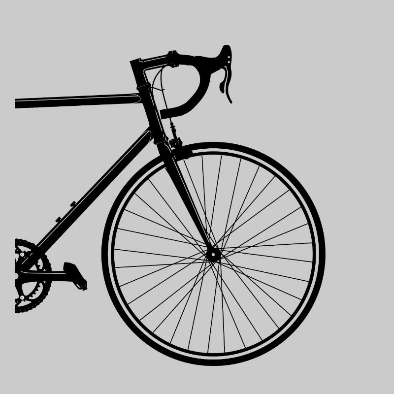 Vélo de course coupé