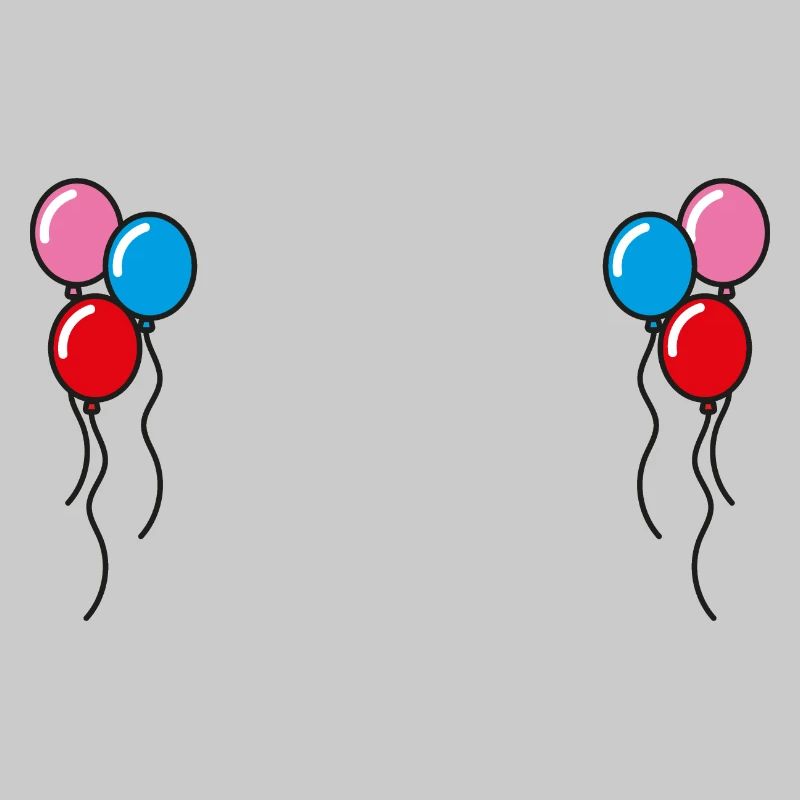 Luftballons Geschenkidee
