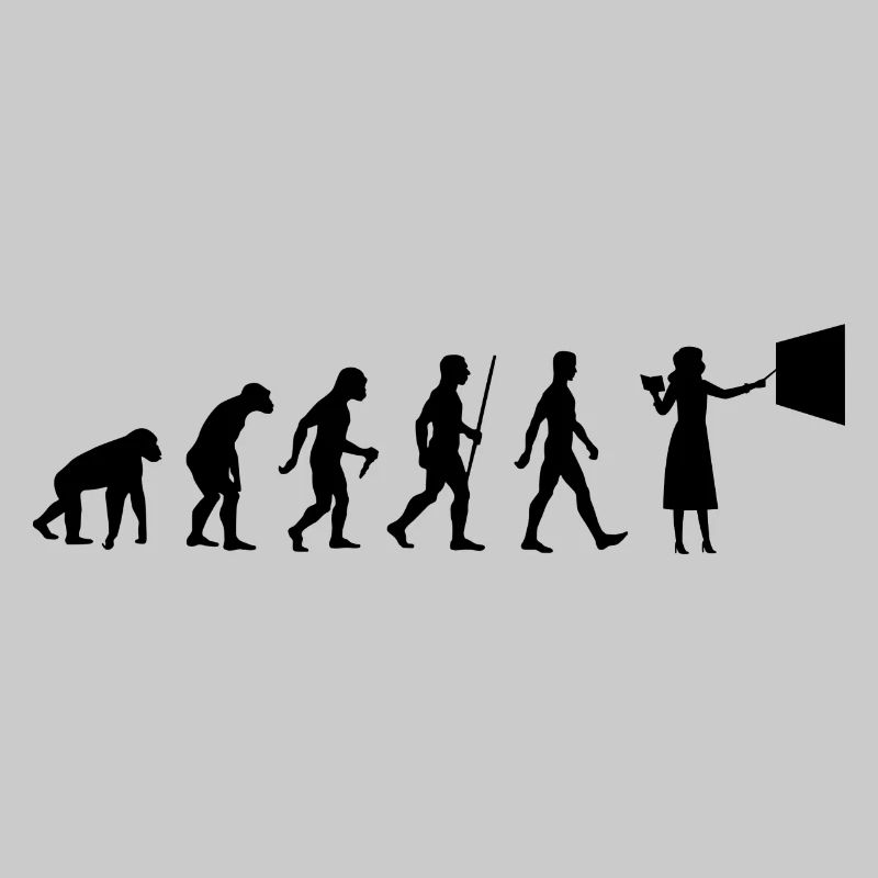 Teacher Evolution School Teacher Development