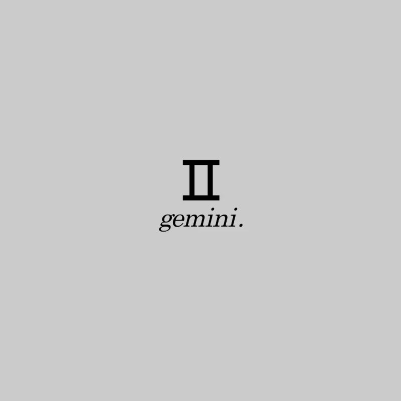 Sternzeichen Design gemini.