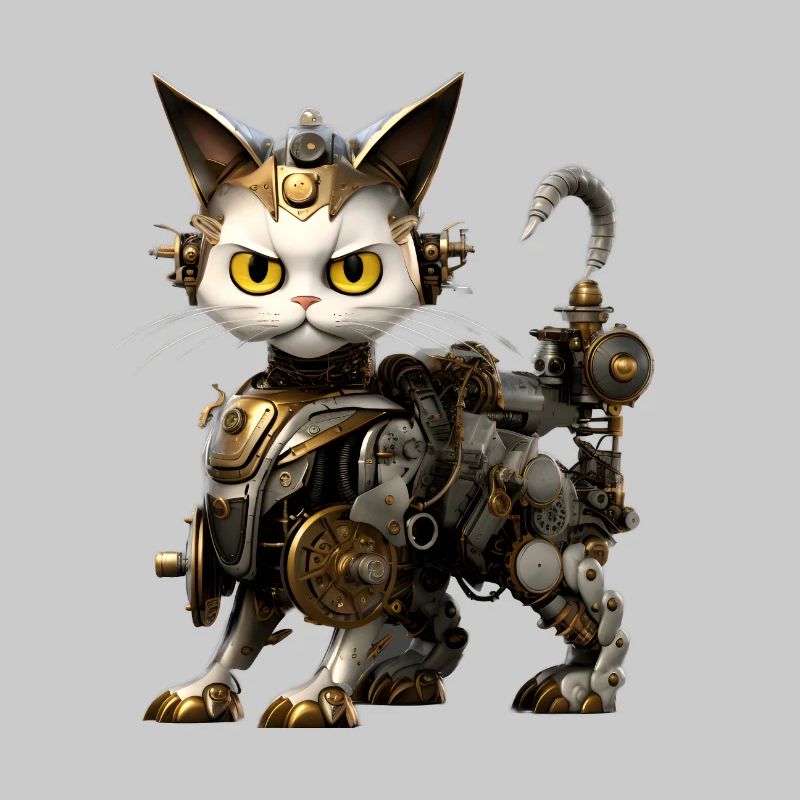 Chat Steampunk