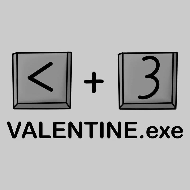 Valentine Computer Button Valentine's Day