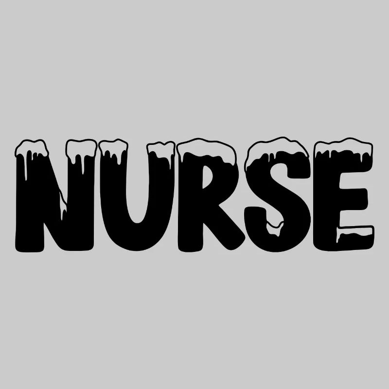 Text Eis Weihnachten Kostüm Krankenschwester