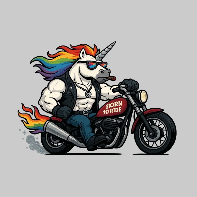 Biker Einhorn