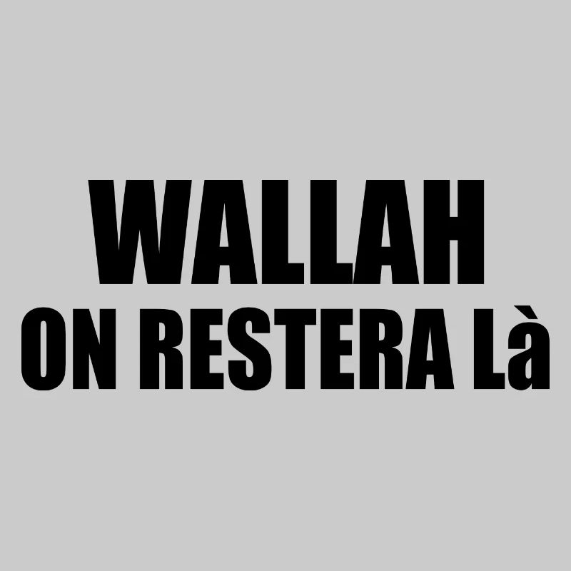 Wallah will leave it at that