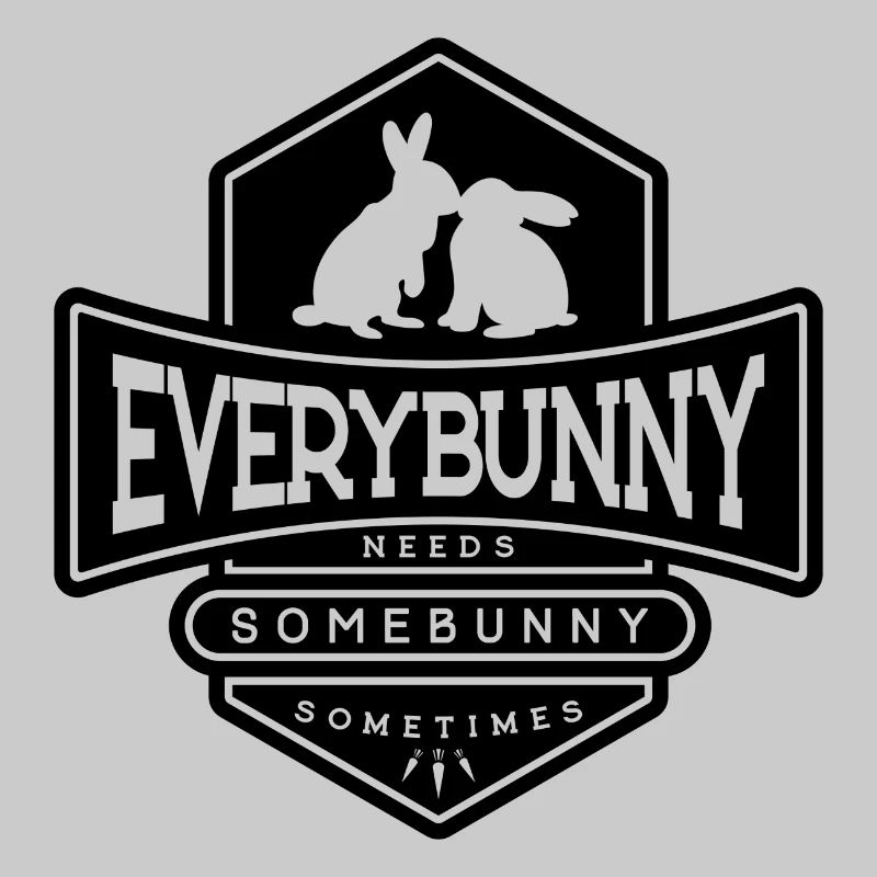 Every rabbit needs a rabbit cuddle Black