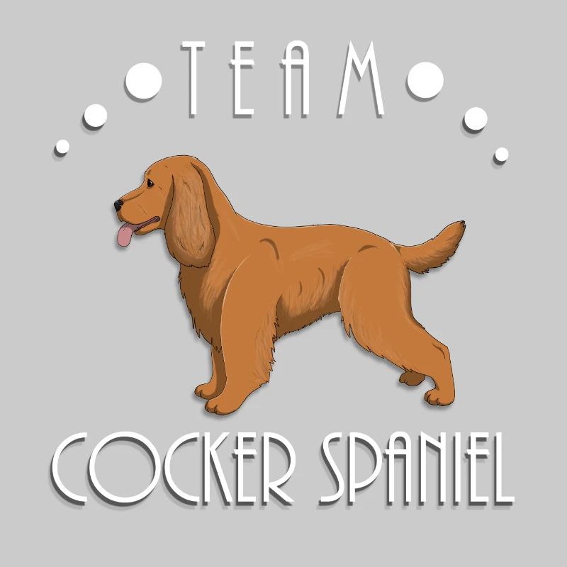 Team Cocker Spaniel - Red