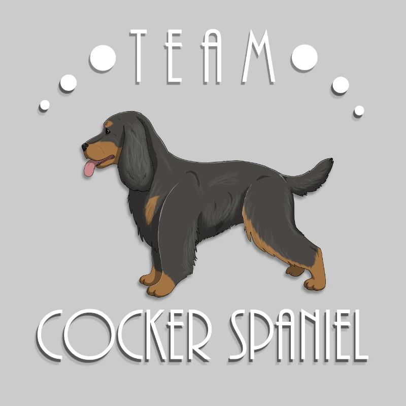 Team Cocker Spaniel - Black and Tan