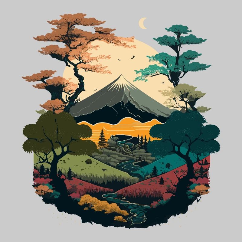 Illustration im Querformat
