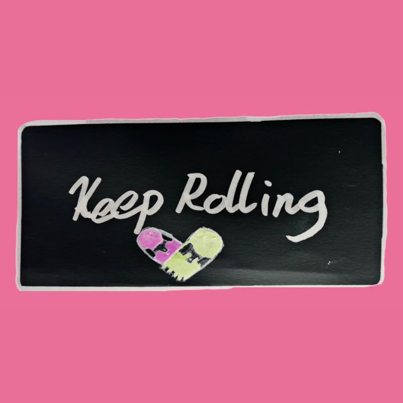 Keep rolling schwarz