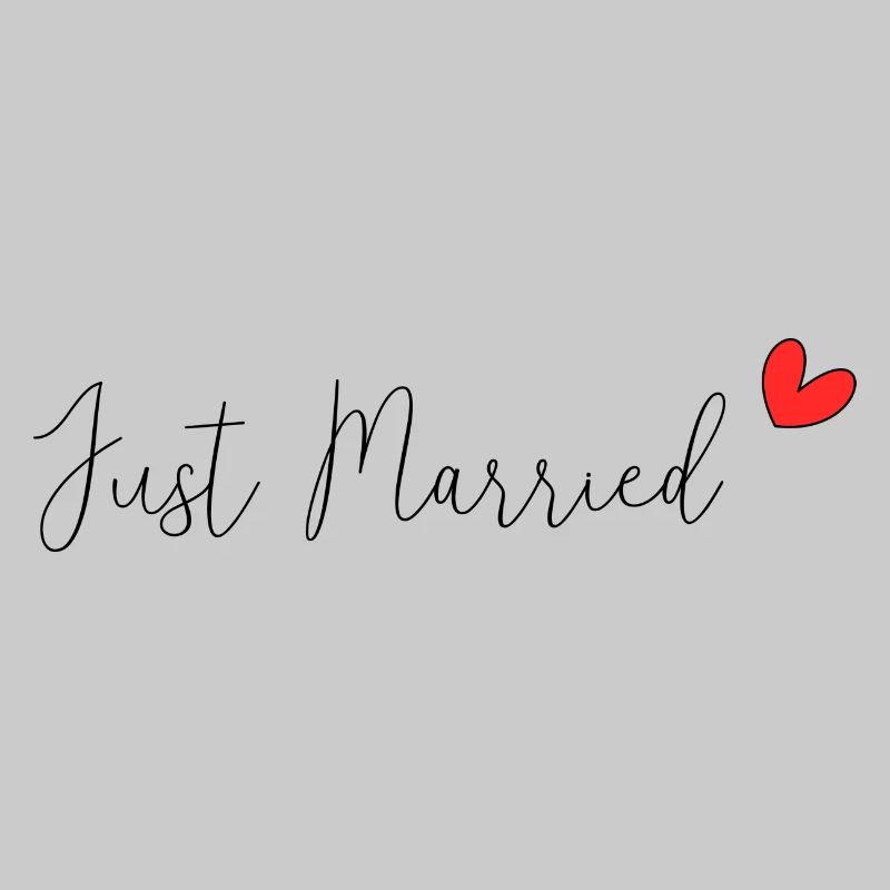 JUST MARRIED. ES LEBE DIE EHE. VALENTINSTAG