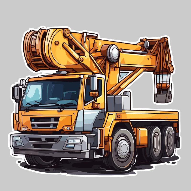 Kran / Baustelle / Seilwinde / Kransystem