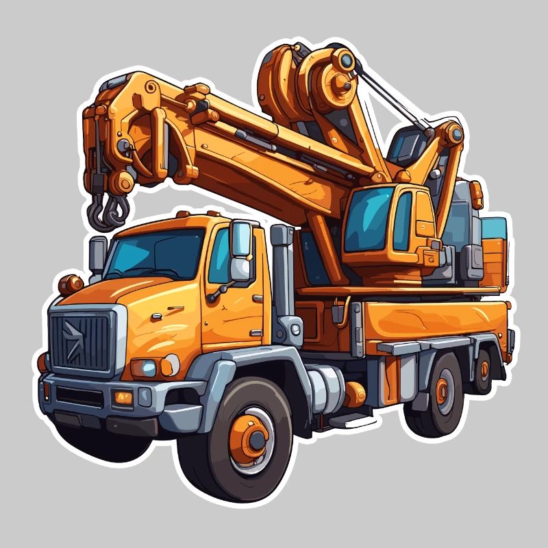 Kran / Baustelle / Seilwinde / Kransystem