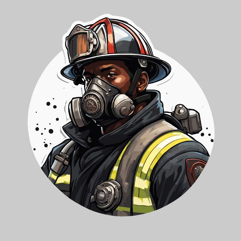 Firefighter / Fire / Fire / Extinguish / Hero