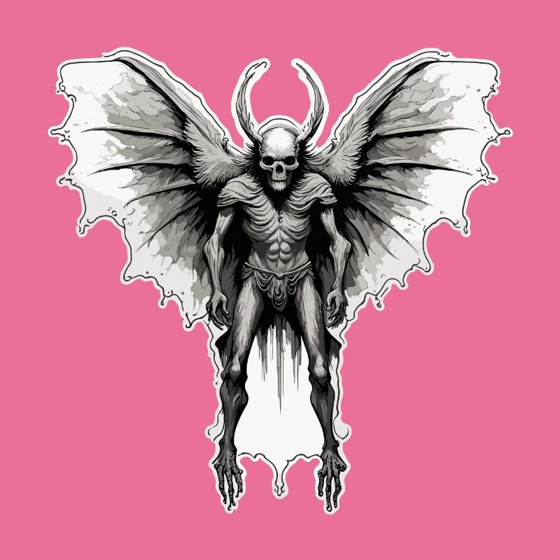 Mothman / Moth / Insect / Mythical Creature / Flutter