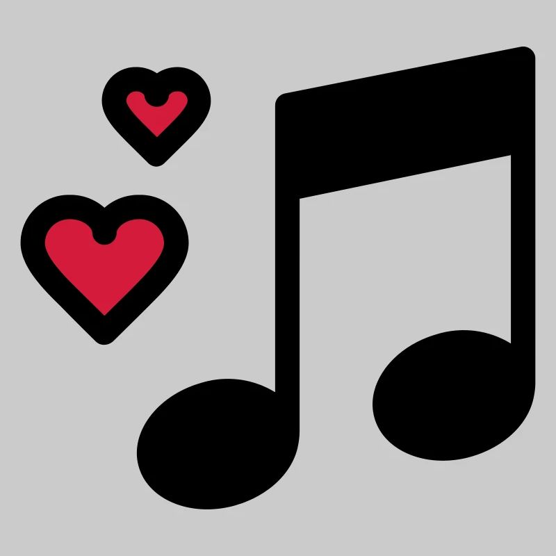 Note de musique romantique